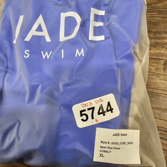 Jade Swim Ape One Piece Swimsuit XL Cobalt - Picture 7 of 7